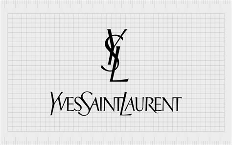 yves saint laurent disegno|ysl logo evolution.